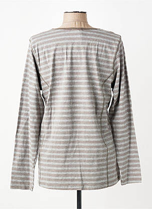 T-shirt manches longues manches longues gris JENSEN femme