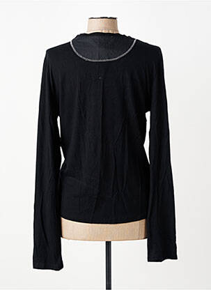 Veste casual coupe cintrée noir TERRAMODA femme