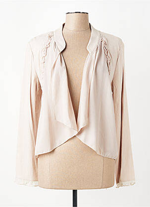 Veste chic col v beige ENJOY femme