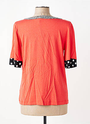 Veste casual col rond orange FILIPINE LAHOYA femme
