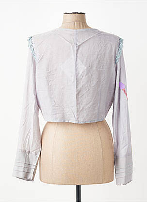 Boléro légère et transparente gris ALL BEAUTIFUL femme
