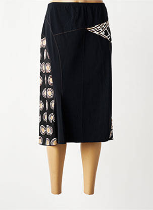 Jupe mi-longue stretch noir PAUPORTÉ femme