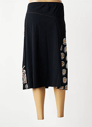 Jupe mi-longue stretch noir PAUPORTÉ femme