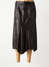 Jupe longue doublure marron GELCO femme