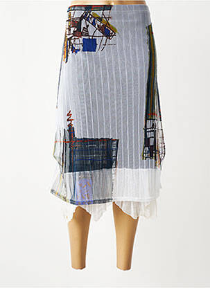 Jupe longue doublure gris FRED SABATIER femme