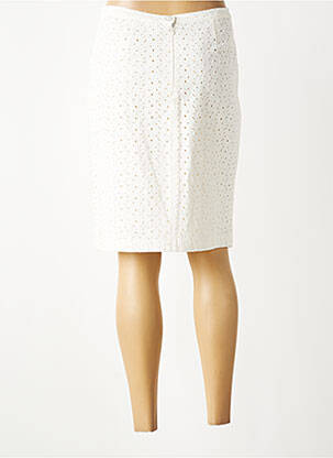 Jupe mi-longue taille à pinces beige FILIPINE LAHOYA femme