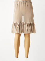 Jupon /fond de robe broderie beige MALOKA femme
