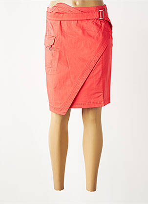 Jupe courte taille à pinces orange MADO ET LES AUTRES femme