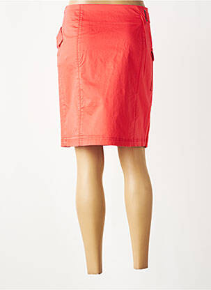 Jupe courte taille à pinces orange MADO ET LES AUTRES femme