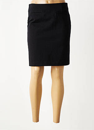 Jupe courte taille à pinces noir OLIVIER PHILIPS femme