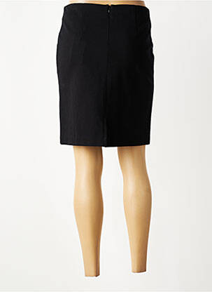 Jupe courte taille à pinces noir OLIVIER PHILIPS femme