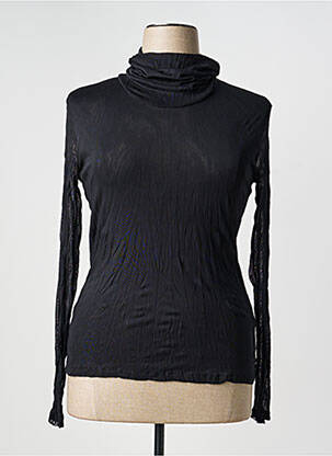 Top stretch manches longues noir FRED SABATIER femme