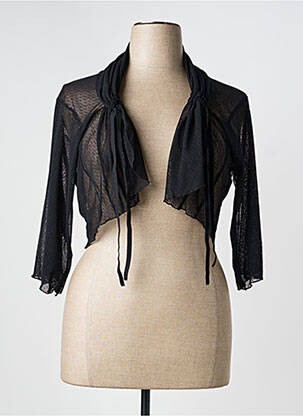 Boléro légère et transparente noir CARLOPIK femme