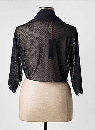 Boléro légère et transparente noir CARLOPIK femme