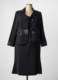 Ensemble jupe type de veste chic noir PARIS femme