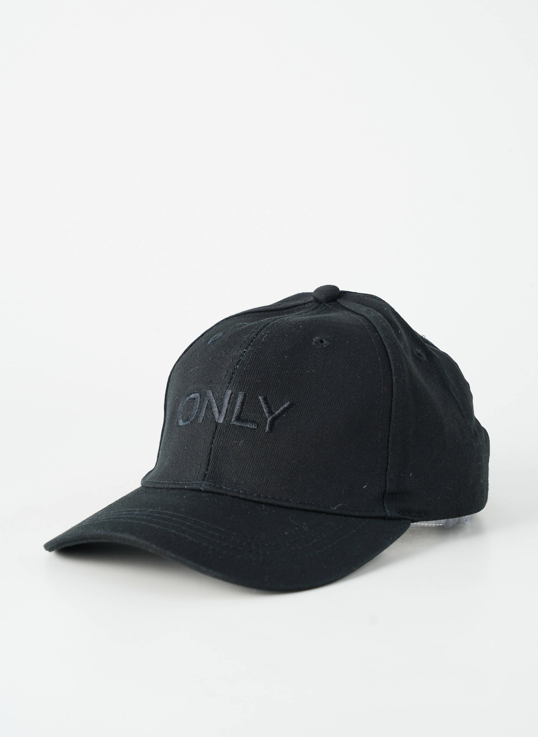Casquette broderie noir ONLY femme