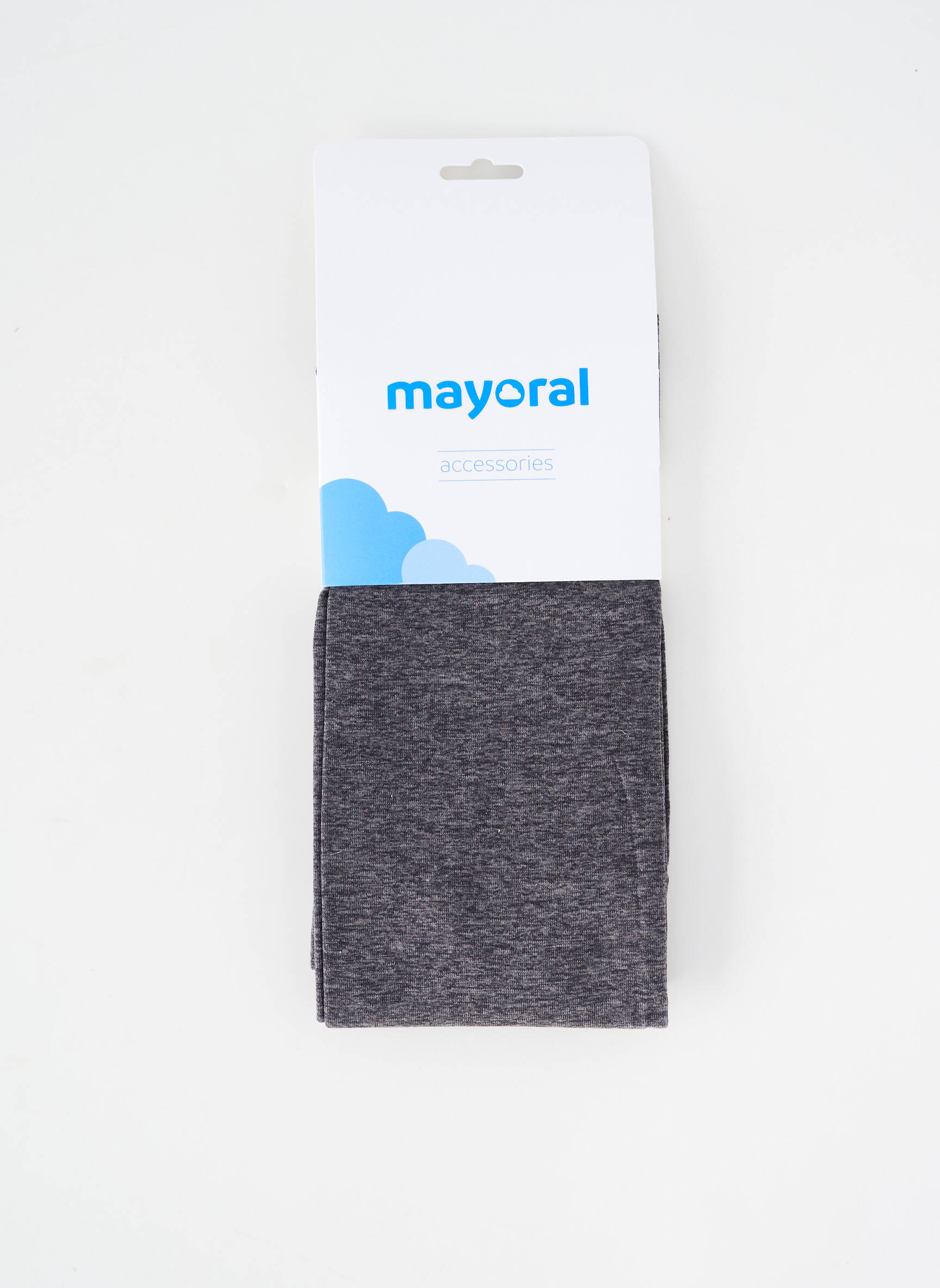Collants tissage chiné gris MAYORAL fille