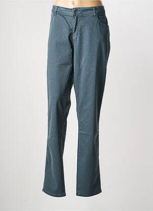 Jeans coupe slim stretch taille normale vert JENSEN femme