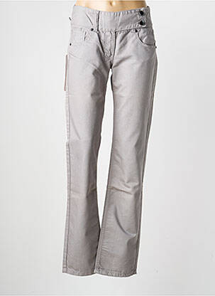 Jeans coupe slim stretch taille normale gris CHEYENNE femme