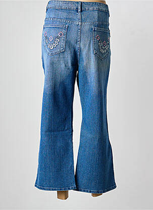 Jeans coupe large stretch taille normale bleu BIG H8 femme
