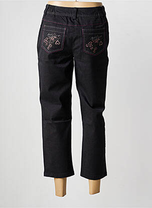 Pantalon 7/8 stretch taille normale noir JAC JAC femme