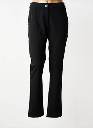 Pantalon slim taille normale taille normale noir DIANE LAURY femme