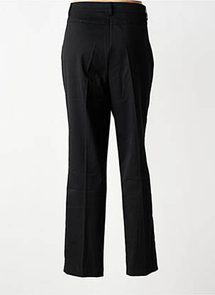 Pantalon slim tissage popeline taille normale noir GELCO femme