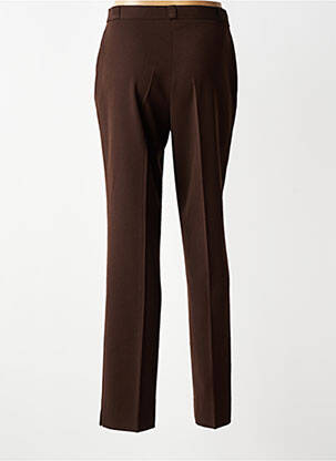Pantalon slim taille normale taille normale marron QUATTRO femme