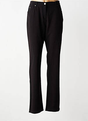 Jeans coupe slim stretch taille normale noir JENSEN femme