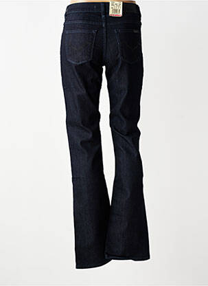 Jeans bootcut taille haute taille haute bleu MUSTANG femme
