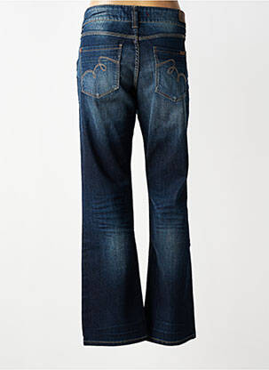 Jeans coupe droite stretch taille normale bleu MUSTANG femme