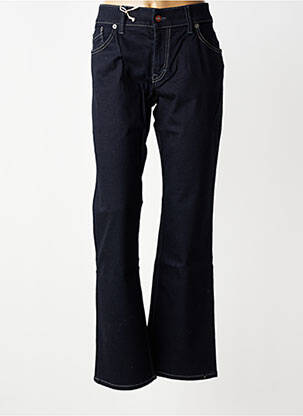 Jeans coupe droite stretch taille normale bleu MUSTANG femme