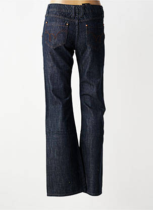 Jeans bootcut stretch taille basse bleu CARLOPIK femme