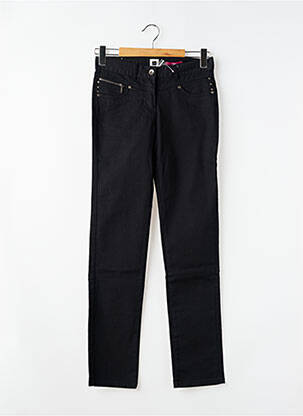 Jeans coupe slim stretch taille normale noir JENSEN femme