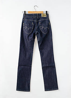 Jeans coupe slim tissage brut taille basse bleu MUSTANG femme