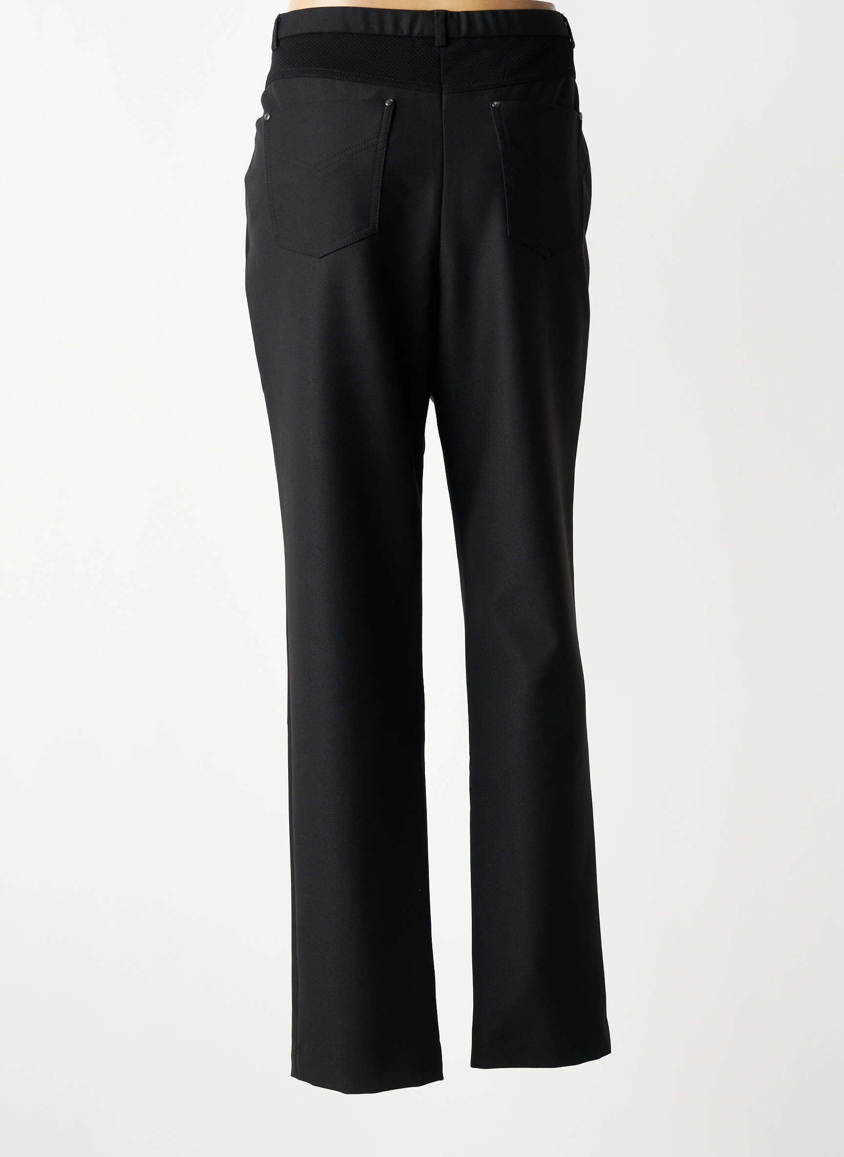 Pantalon slim taille normale taille normale noir PAUPORTÉ femme