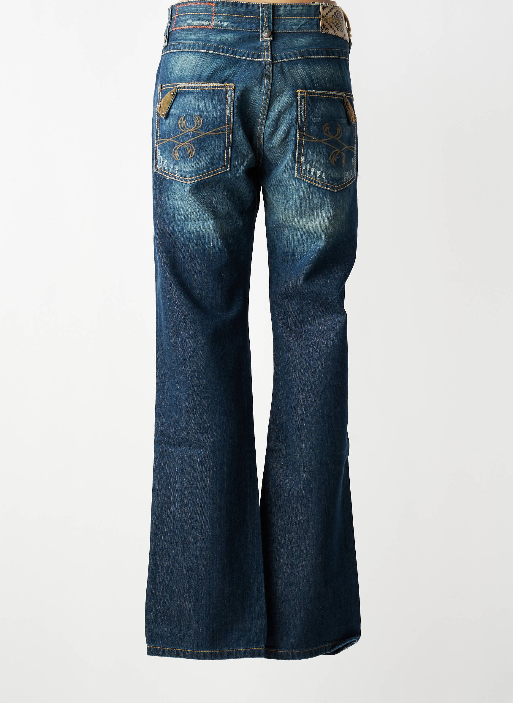Jeans bootcut taille normale taille normale bleu CHEYENNE femme