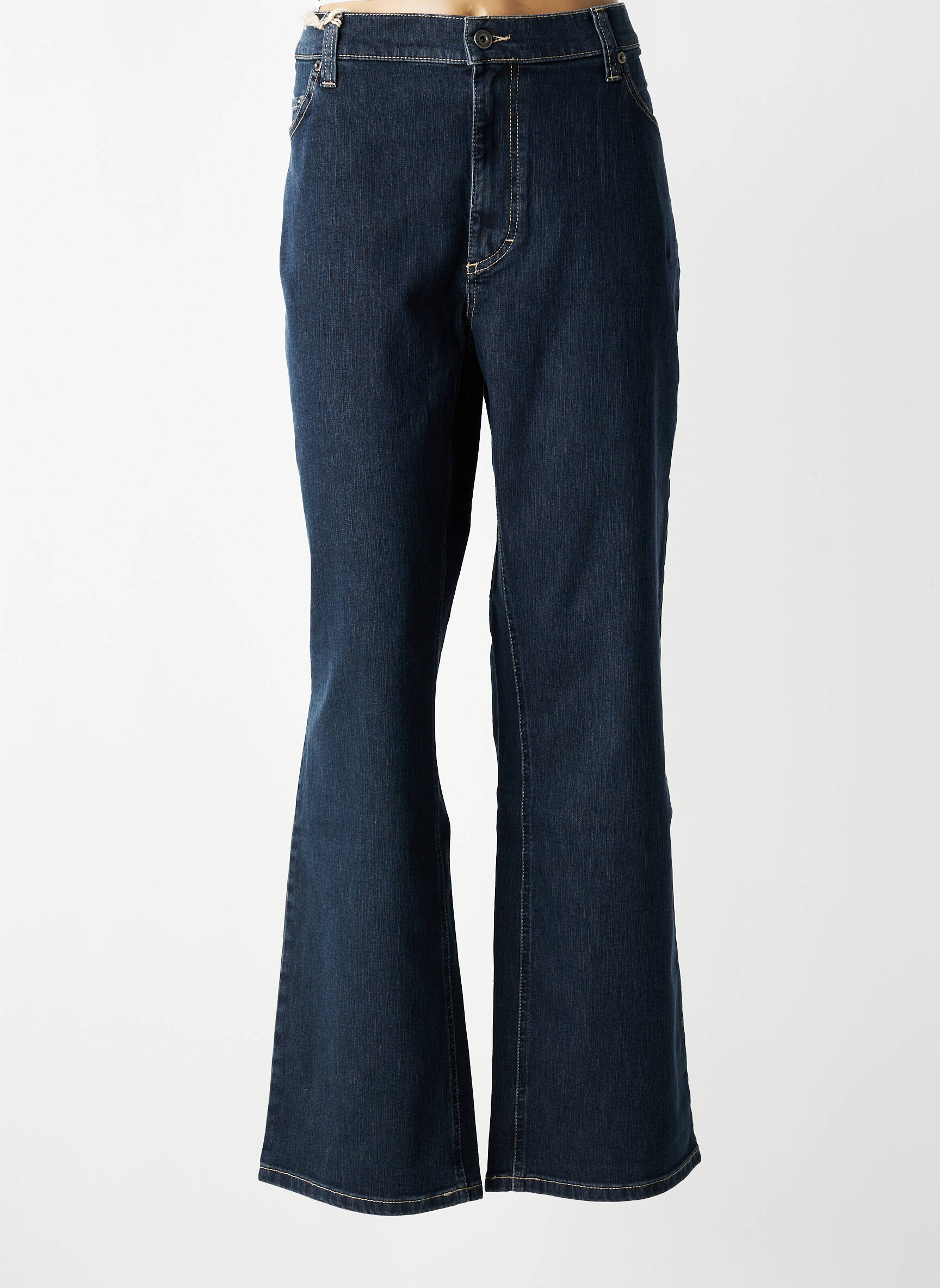Jeans bootcut taille normale taille normale bleu MUSTANG femme
