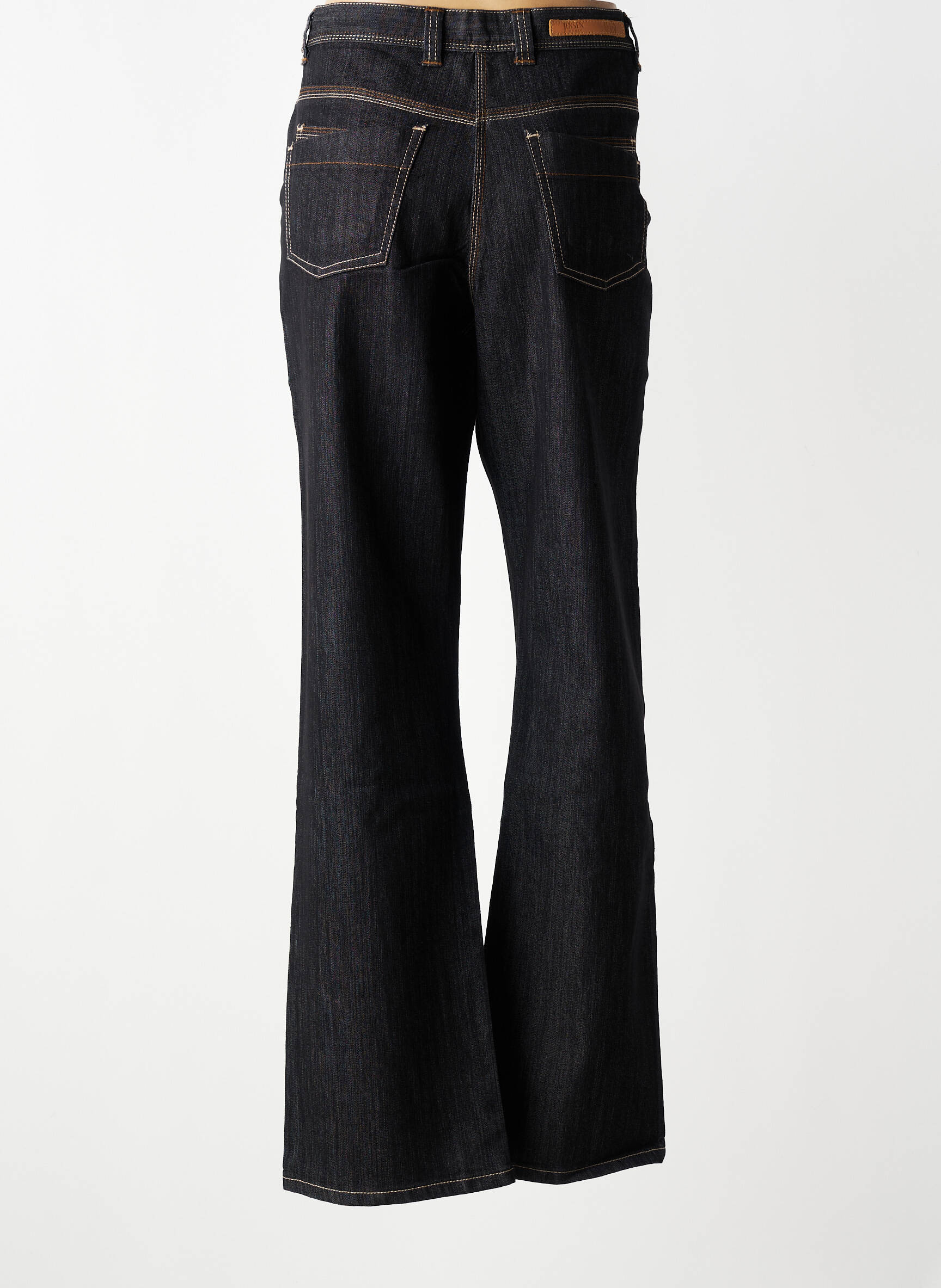 Jeans coupe droite taille normale taille normale noir JENSEN femme
