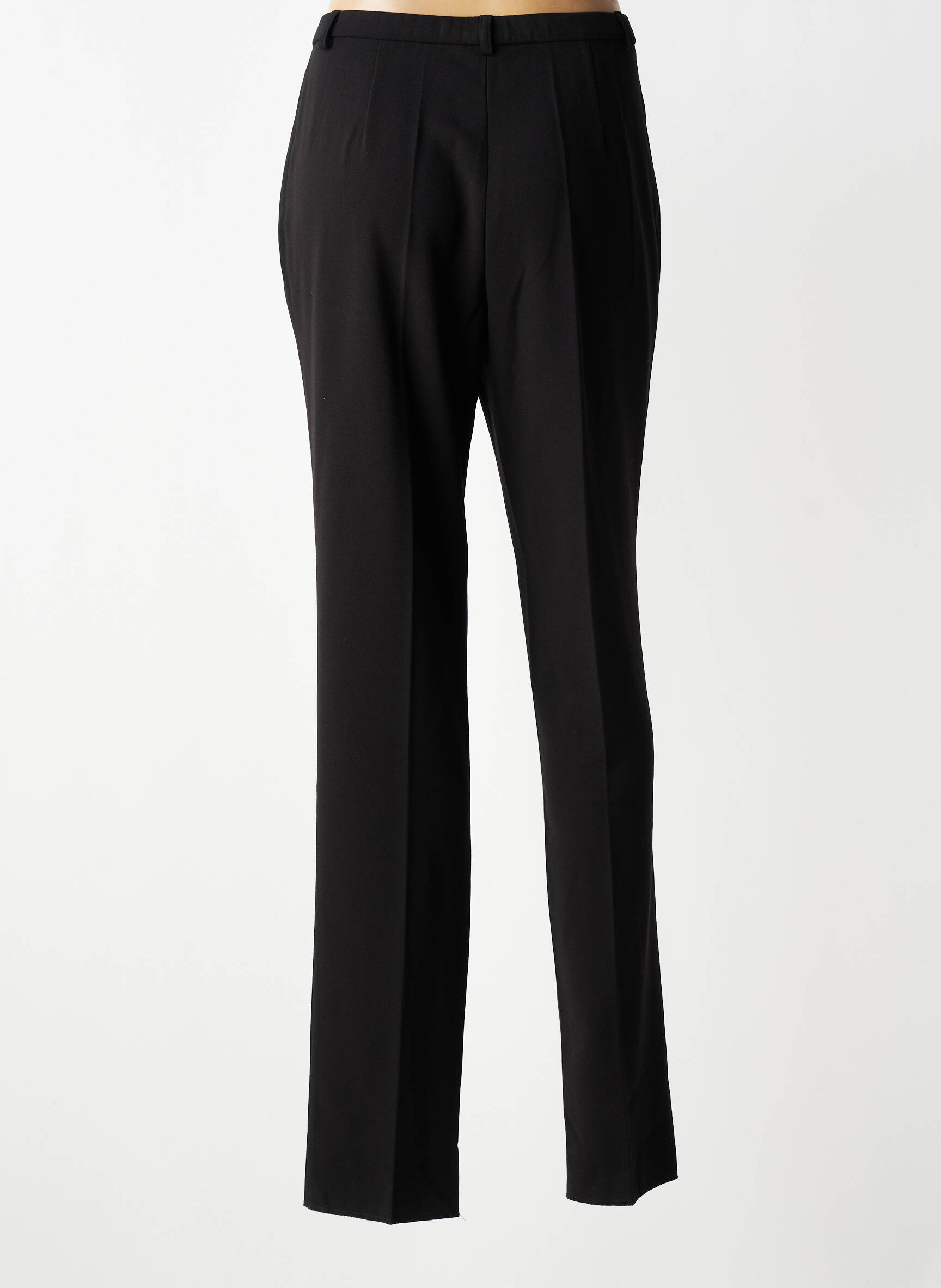 Pantalon slim taille haute taille haute noir PAUPORTÉ femme