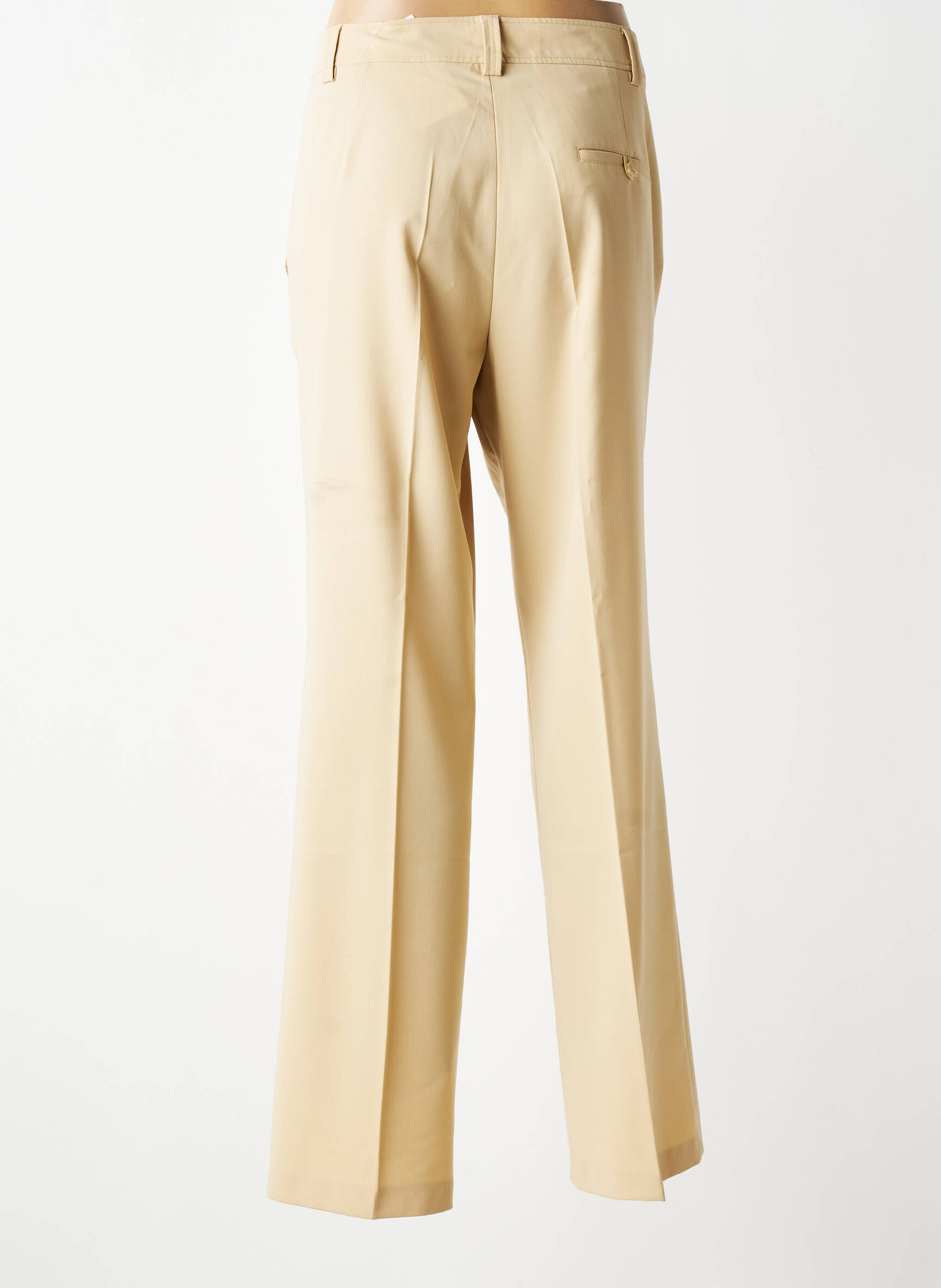 Pantalon chino taille basse taille basse beige STEILMANN femme