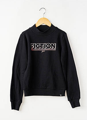 Sweat-shirt manches longues manches longues noir GARCIA fille