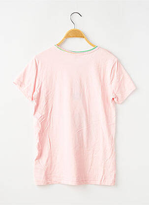 T-shirt coupe cintrée manches longues rose ONLY fille