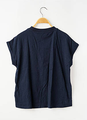 T-shirt stretch manches courtes bleu GARCIA fille