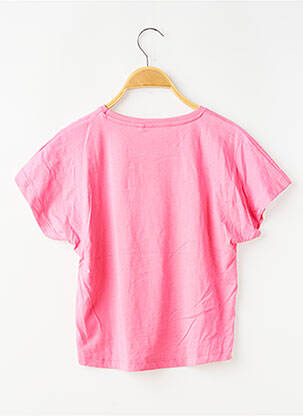 T-shirt stretch manches courtes rose NAME IT fille