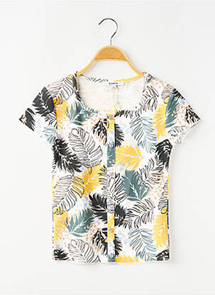 T-shirt coupe cintrée manches courtes gris GARCIA fille