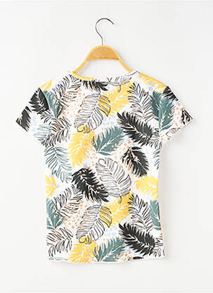 T-shirt coupe cintrée manches courtes gris GARCIA fille