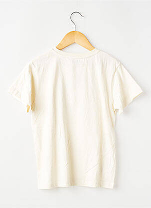 T-shirt stretch manches courtes beige MAYORAL fille