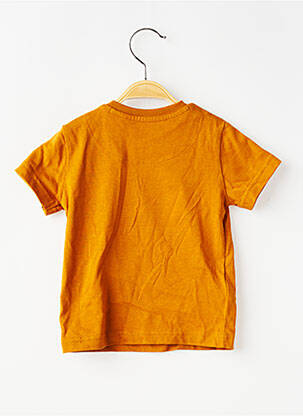 T-shirt stretch manches courtes jaune MAYORAL garçon