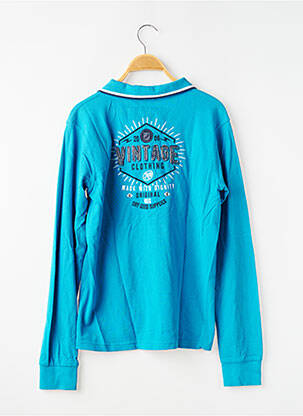 T-shirt manches longues manches longues bleu J&JOY garçon